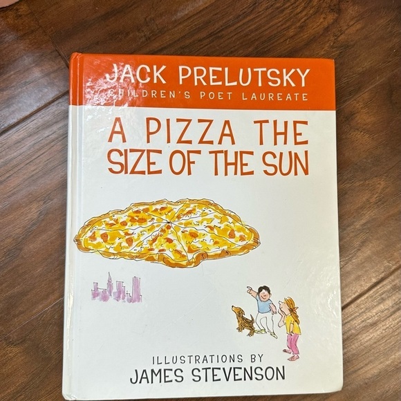 Other - A Pizza The Size Of The Sun Book. Hardcover. First Edition.